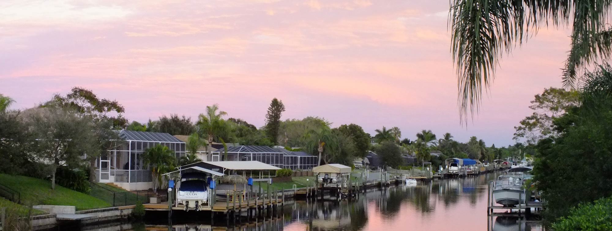 Die Kanäle von Cape Coral