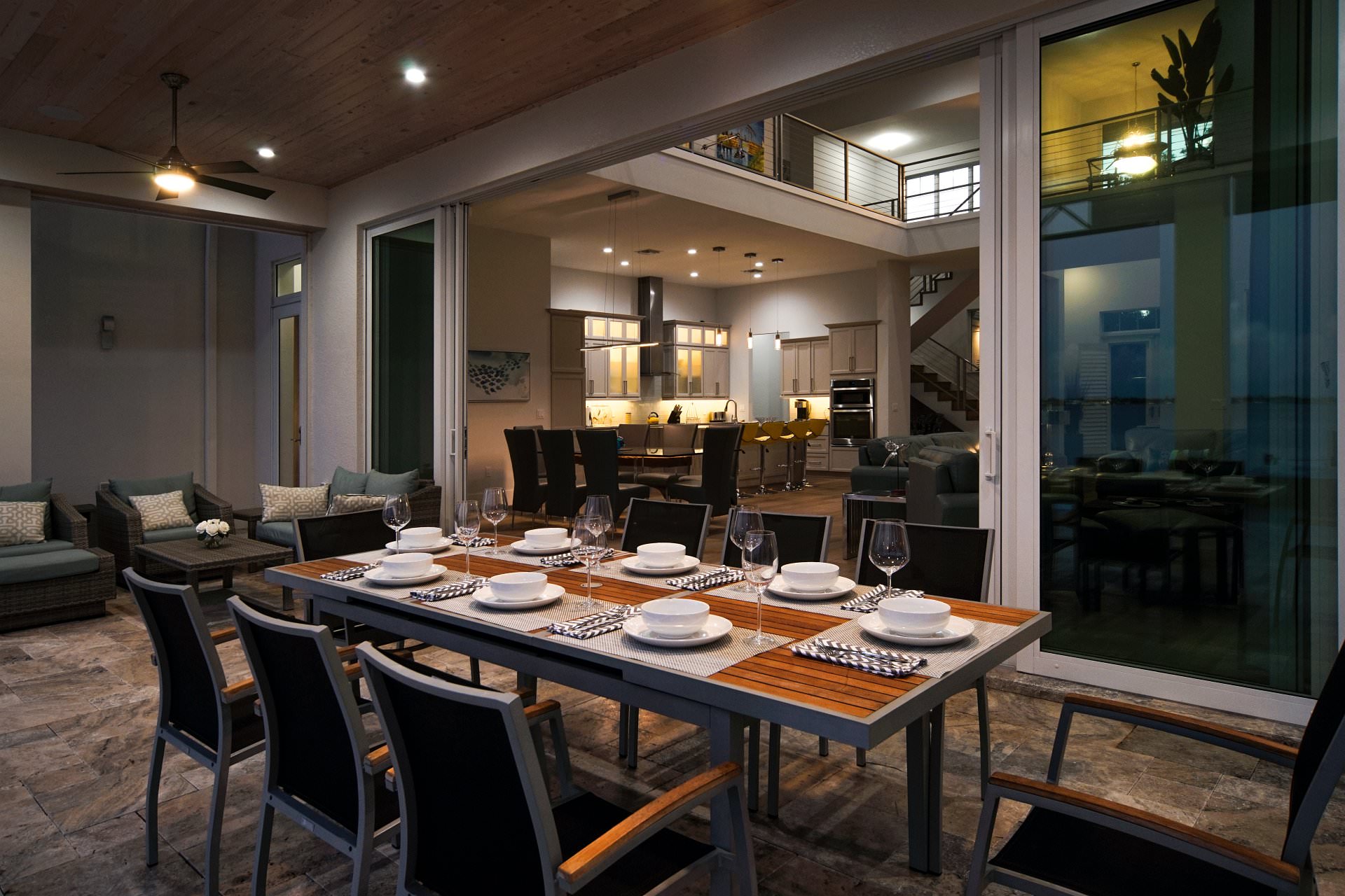 Villa Bequia – Inside Dining In