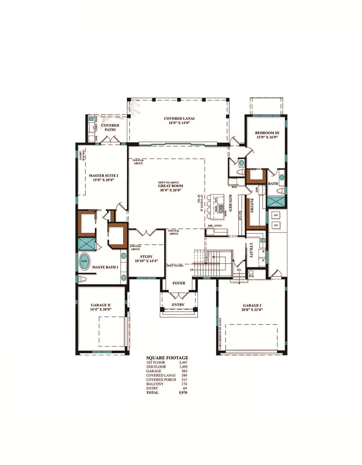 Villa Bequia ground floor